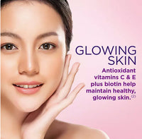 Nature's Bounty Gummies vitaminés pour cheveux, peau et ongles avec biotine 230 ct.