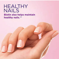Nature's Bounty Gummies vitaminés pour cheveux, peau et ongles avec biotine 230 ct.