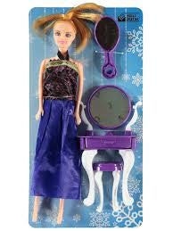 Barbie et coiffeuse