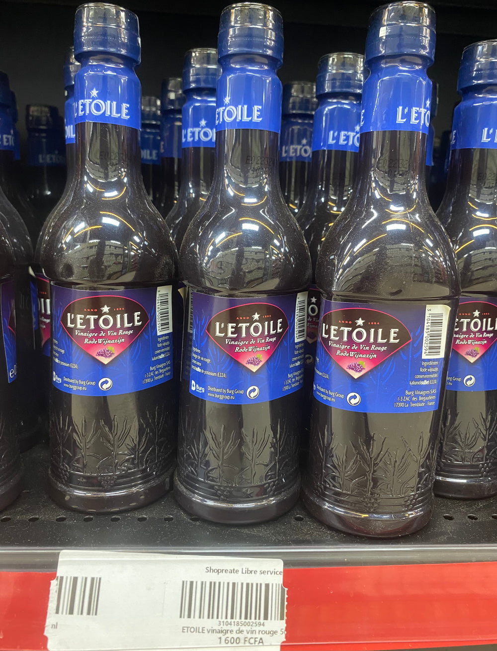 Étoile vinaigre de vin rouge 5