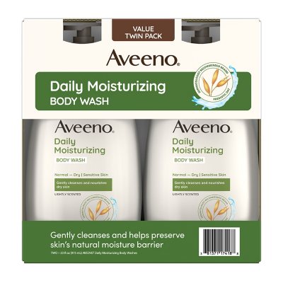 Aveeno Daily Moisturizing Body Wash 33 oz. 2 pk