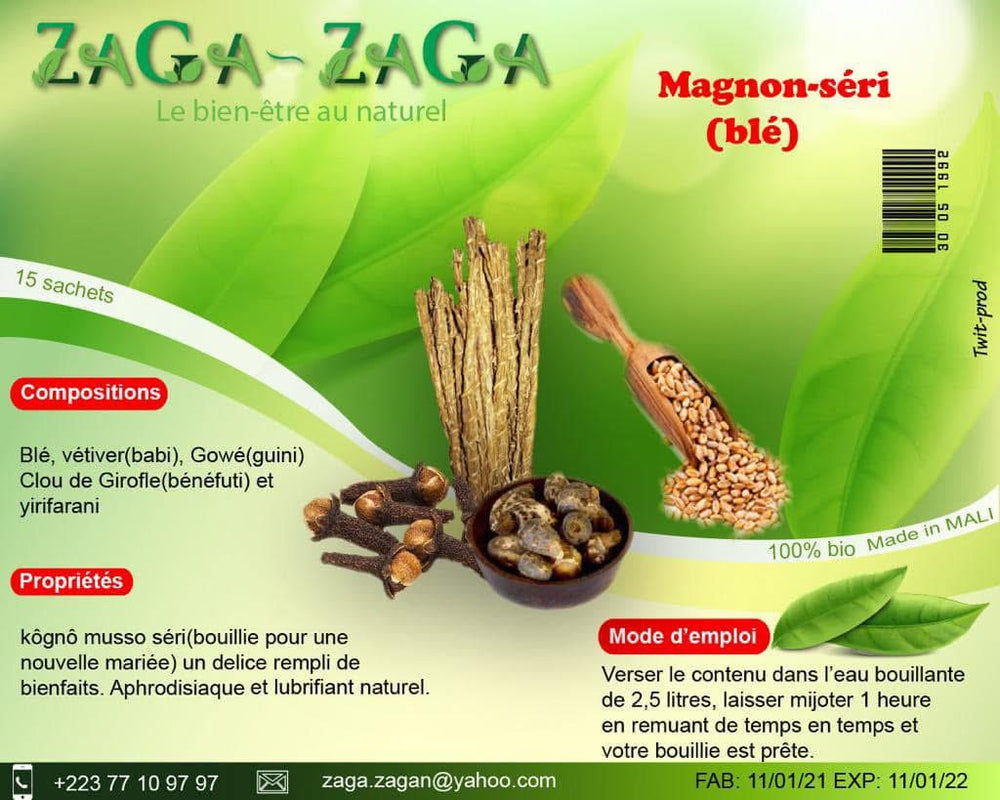 Zaga Magnon Seri blé
