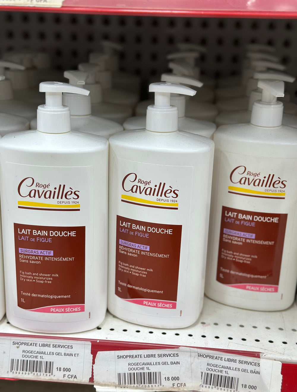 ROGE CAVAILLES LAIT BAIN DOUCHE 1L