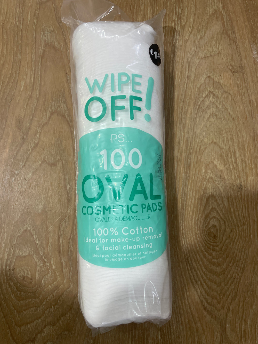 Primark Oval Cosmetic Pads 100s