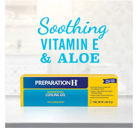 
              Preparation H Cooling Gel for Hemorrhoid Relief With Vitamin E and Aloe, 0.9 Oz./ 26g
            
