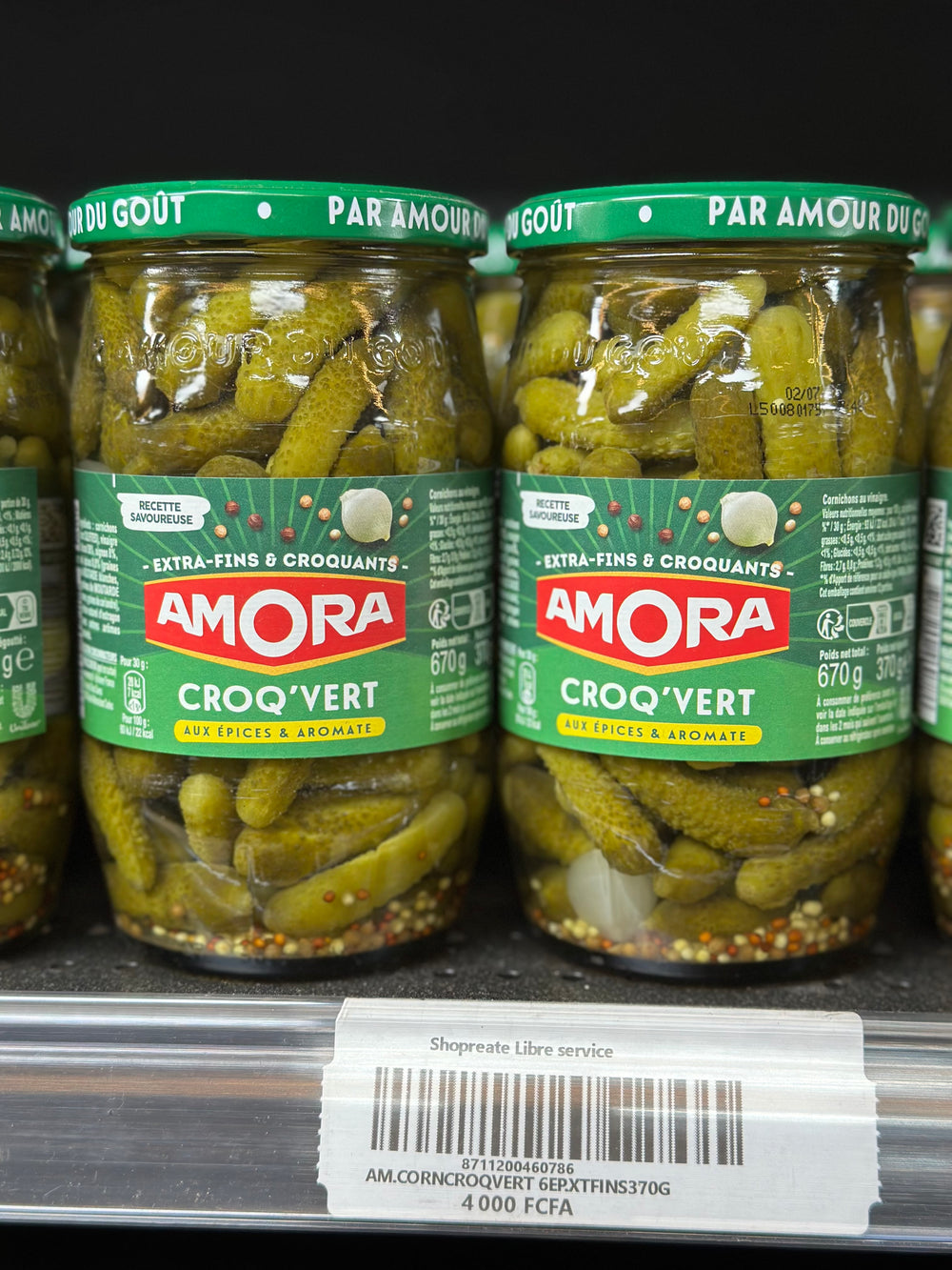 Amora Croq’vert 670g