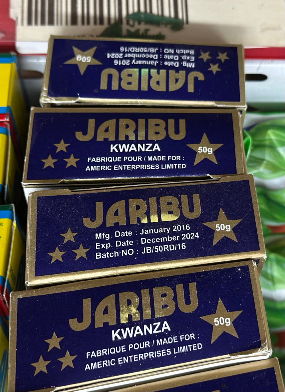 JARIBU KWANZA 50G