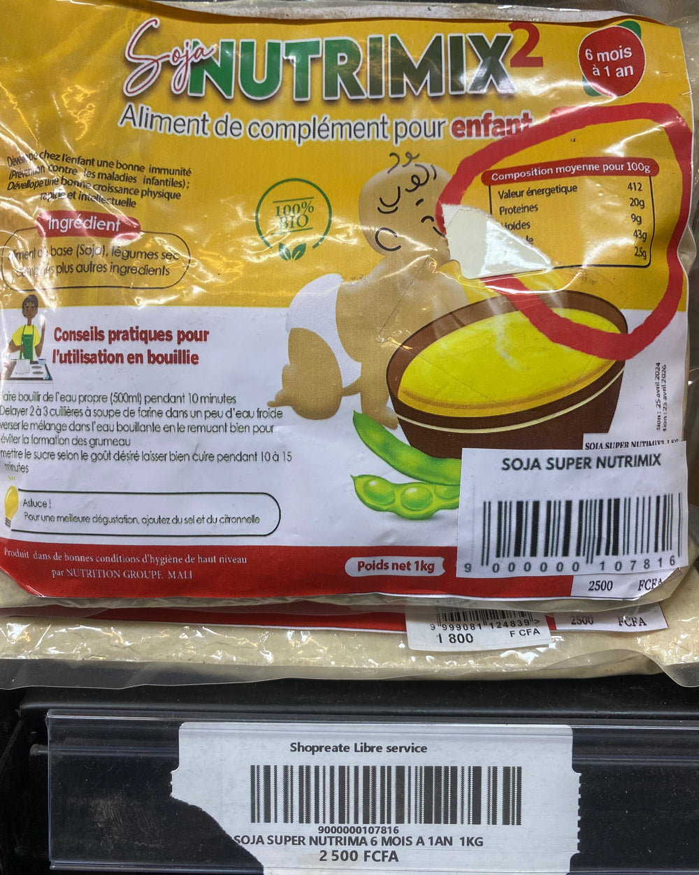 Soja super Nutrima 6 Moi A 1An 1kg