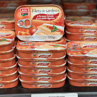 Filets de Sardines sauce tomate 100G