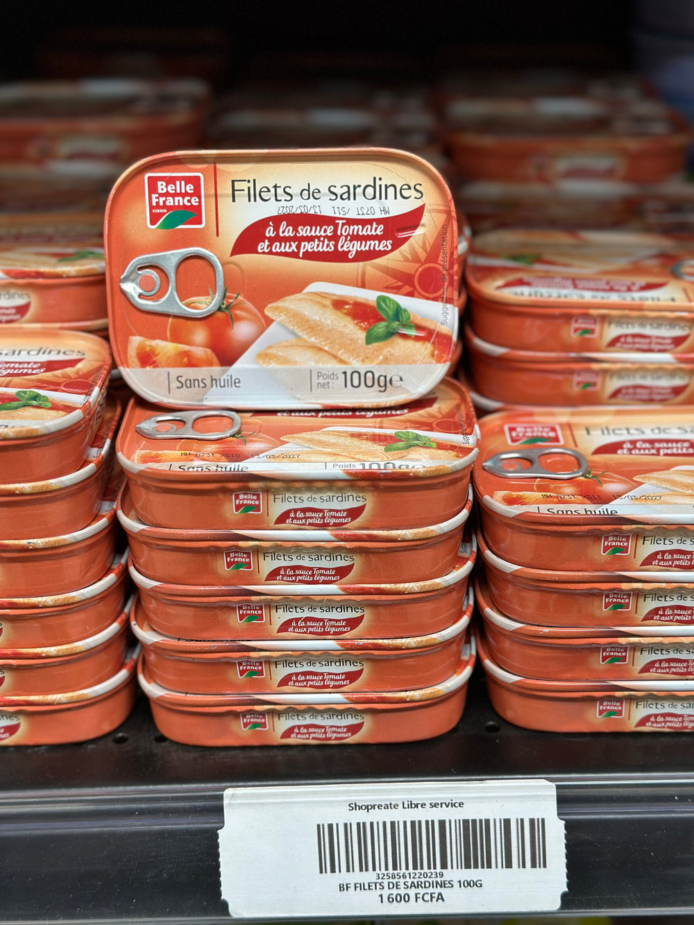 Filets de Sardines sauce tomate 100G