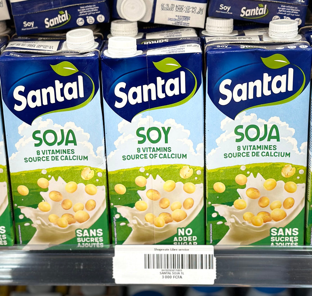 SANTAL SOJA SANS SUCRES AJOUTÉS 1L