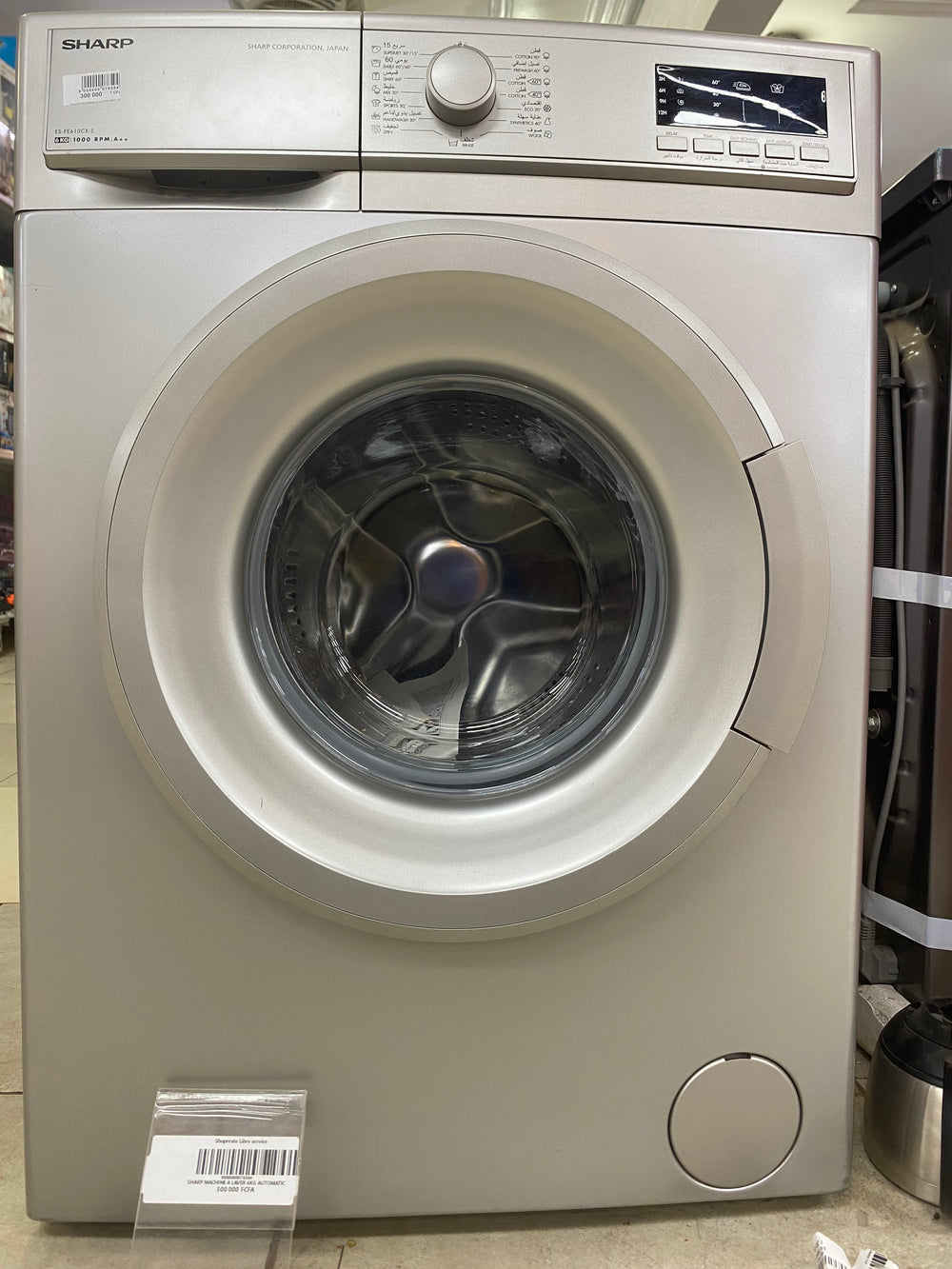 SHARP MACHINE A LAVER 6KG AUTOMATIC