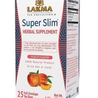 HYLEYS Lakma Super Slim Tea with Peach - 25 Tea Bags