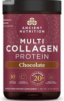 
              Ancient Nutrition Hydrolyzed Collagen Peptides Powder with Probiotics, Chocolate Multi Collagen Protein for Women and Men with Vitamin C, 24 Servings, Supports Skin and Nails, Gut Health, 10oz (382.2g) DLC: Nov27
            