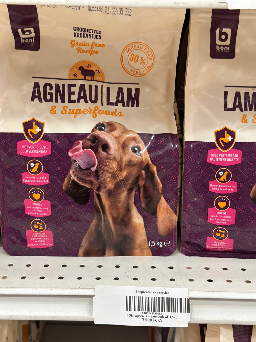 BONI agneau + superfoods 1,5kg