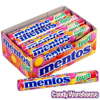Mentos Chewy Mint Candy Roll, Fruit Flavored, Bulk 37.5g  DLC: 20 AOÛT25
