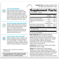 
              Garlique Garlic Extract Supplement, Healthy Blood Pressure Formula, Odorless & Vegan, 60 Caplets-DLC:05/25
            