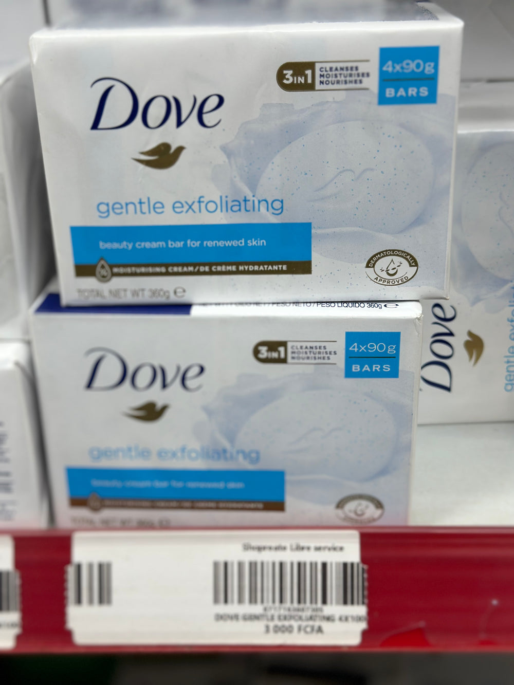 DOVE GENTLE EXFOLIATING 90G