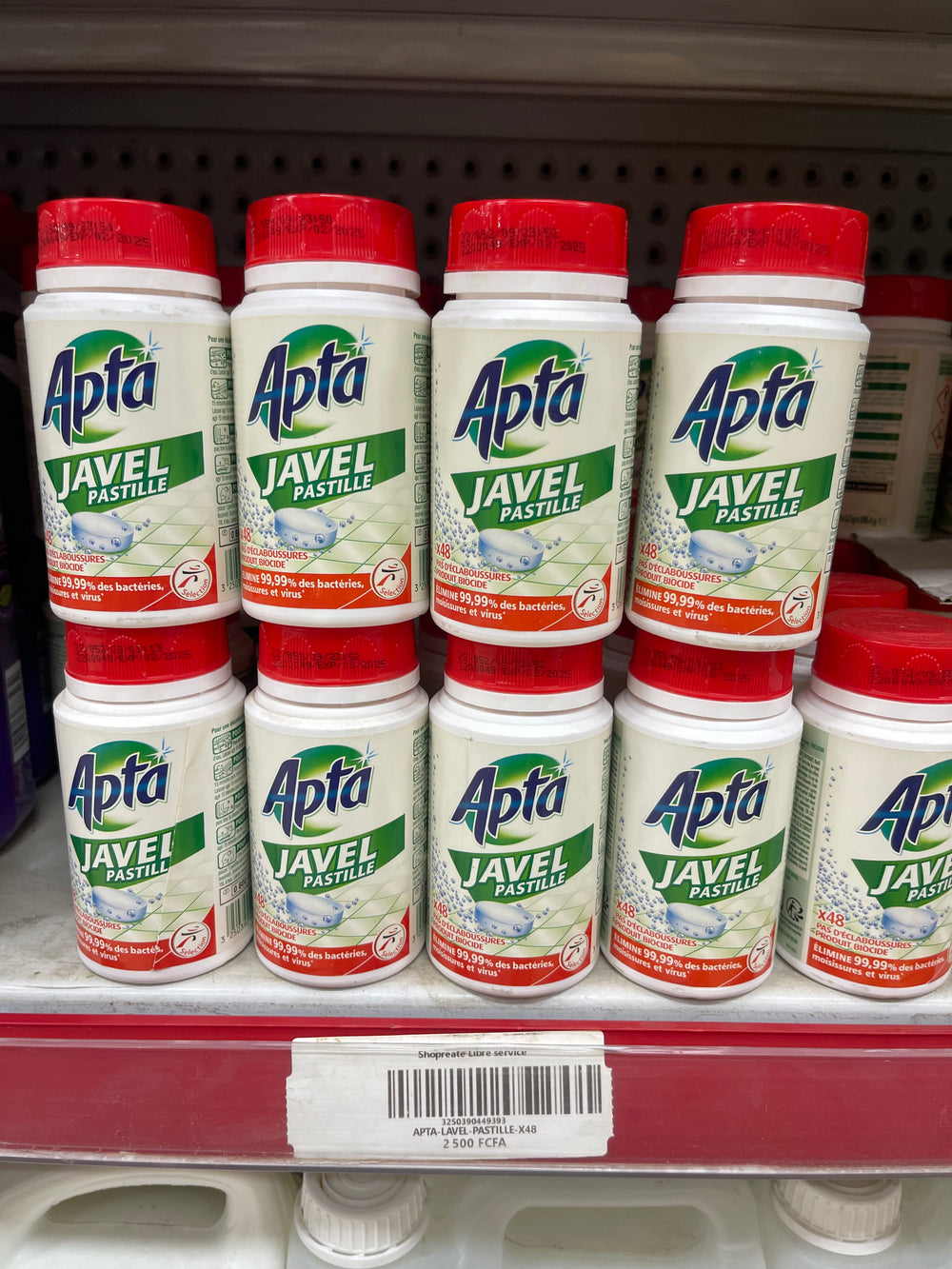 Apta Javel Pastille x 48