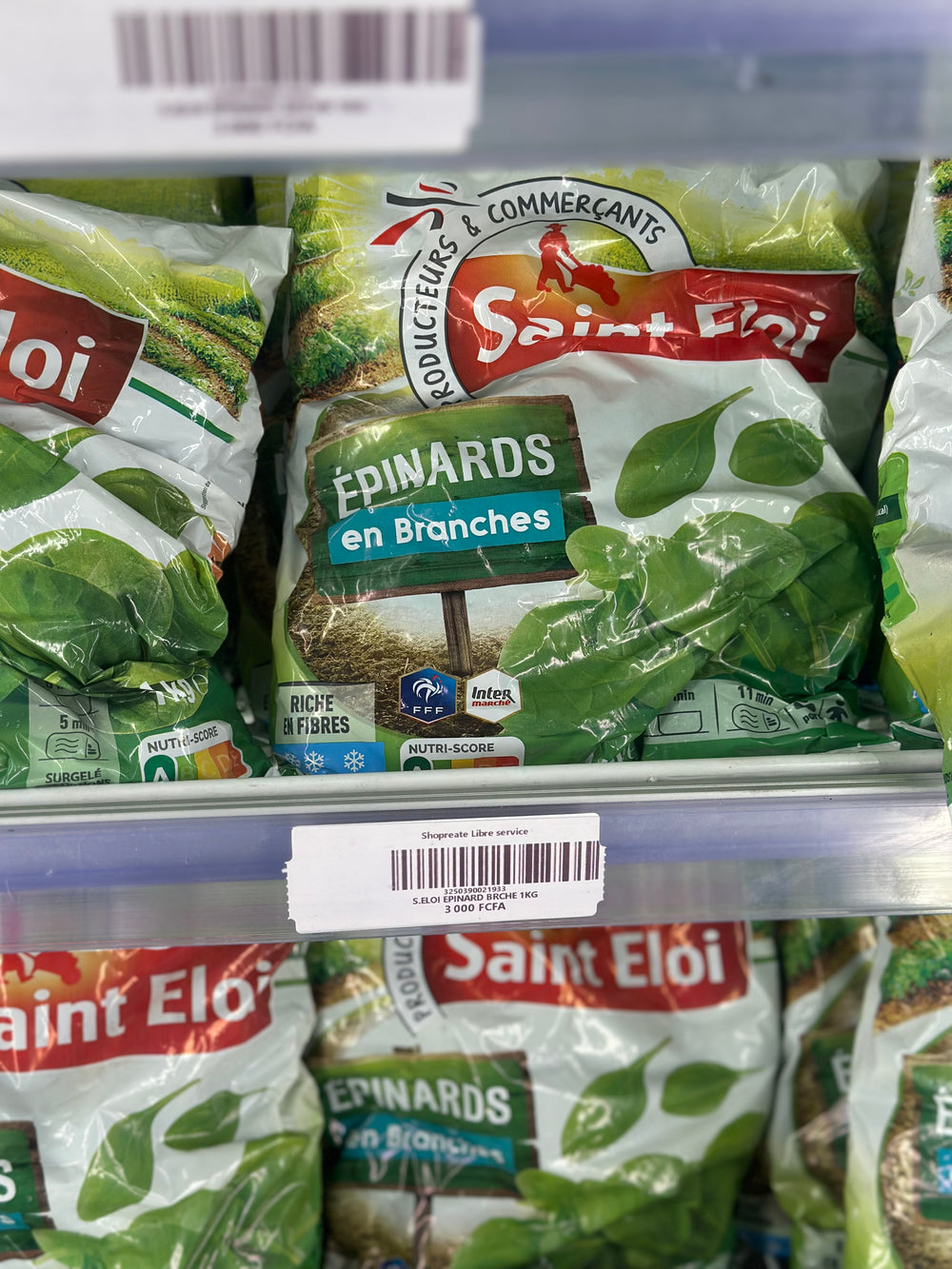 Saint Eloi Épinards en Branches 1kg