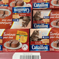 Canaillou terrines pour chat 4X 100G