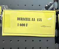 
              DURACELL AA 15X
            