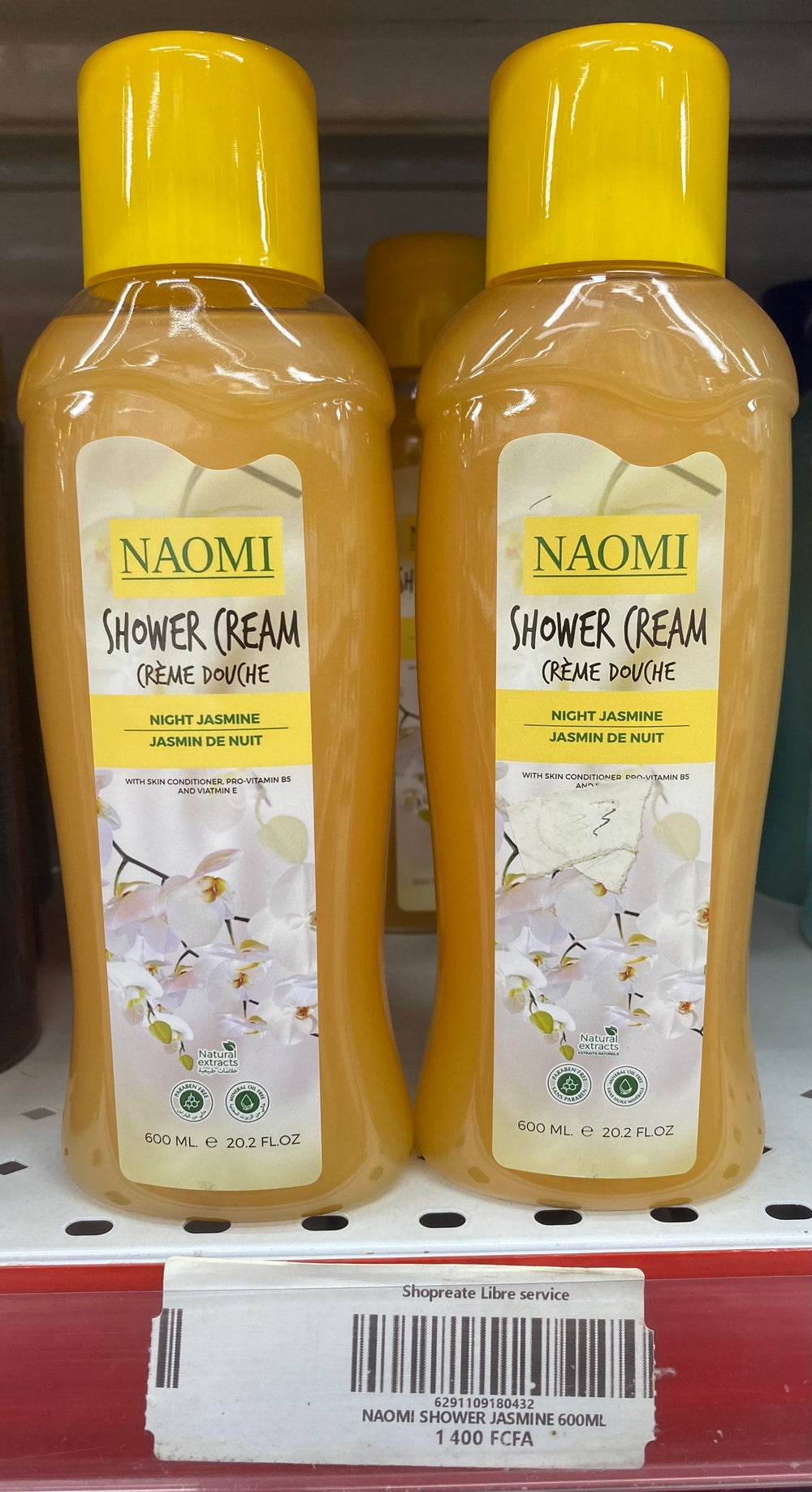 Naomi Shower Jasmine 600Ml