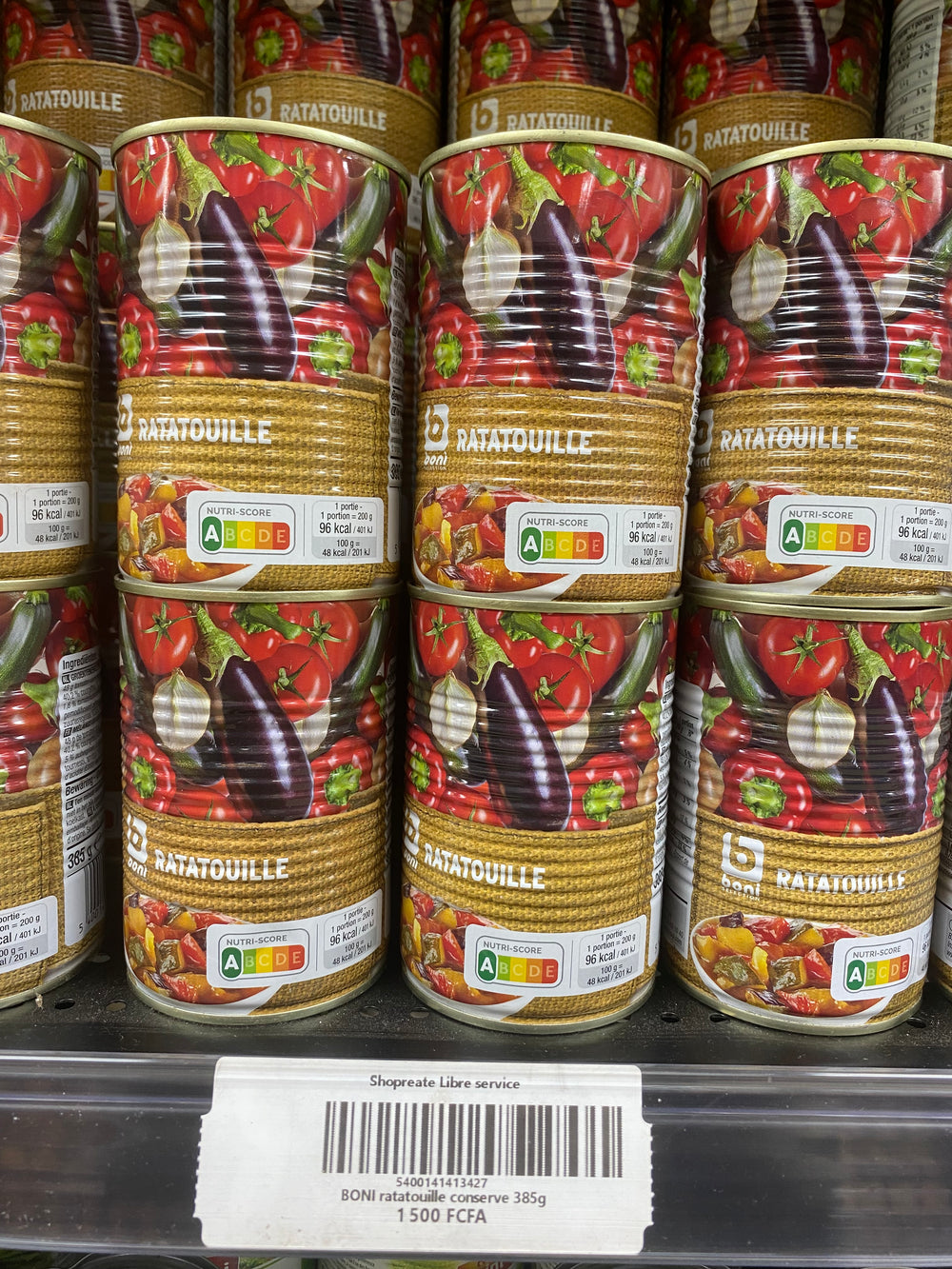 BONI ratatouille conserve 385g