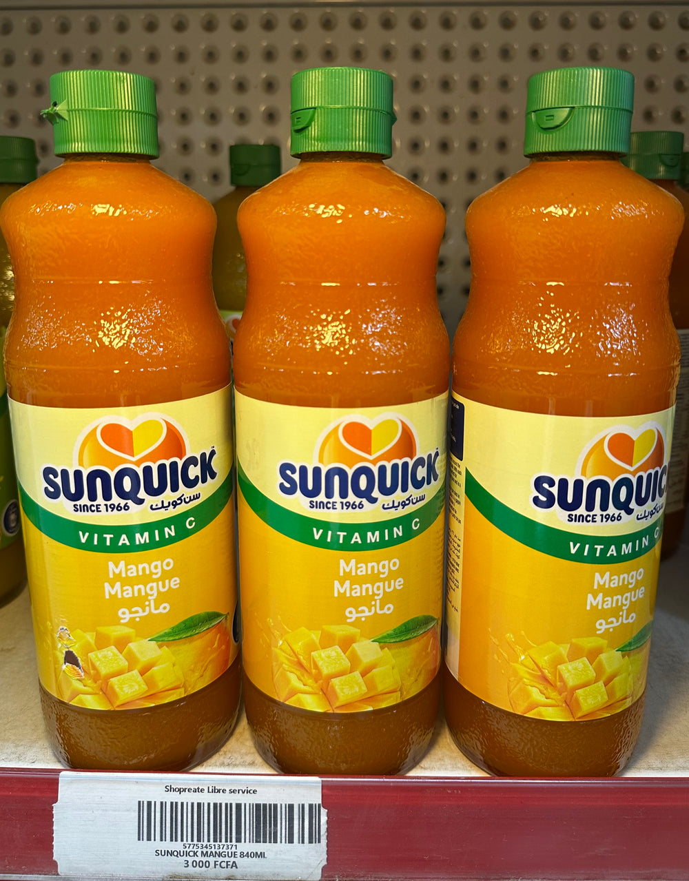 SUNQUICK Mangue 840ml