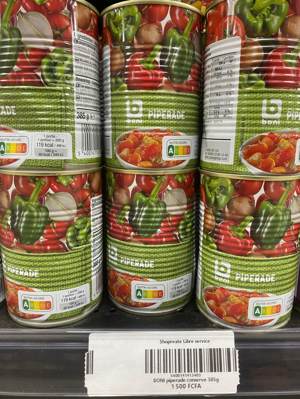 BONI piperade conserve 385g