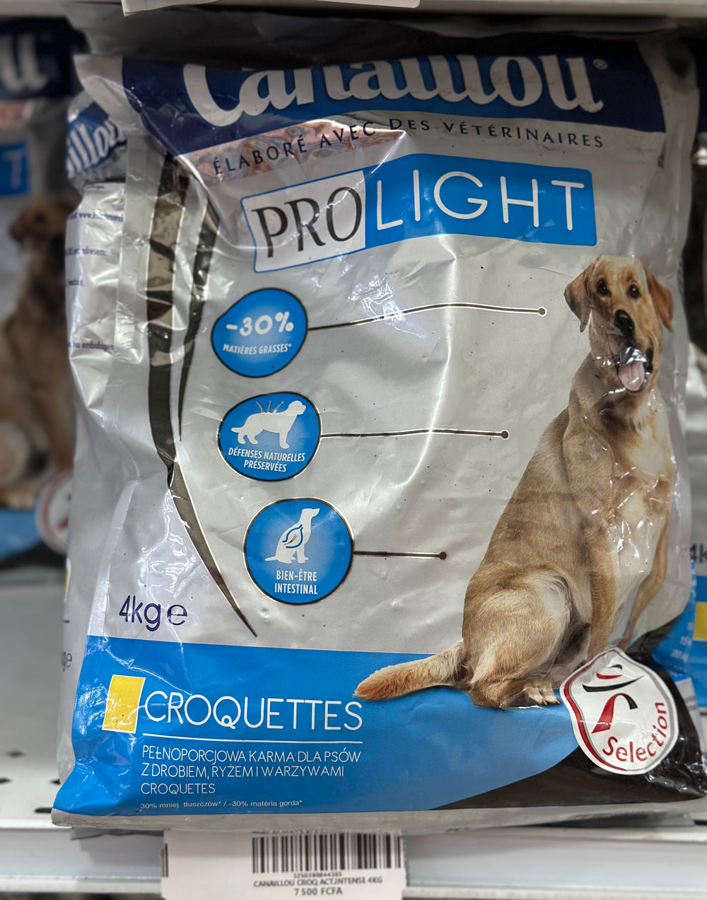 CANAILLOU PRO LIGHT CROQUETTES 4KG