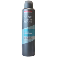 Dove deodorant spray 250 ml. Men clean comfort