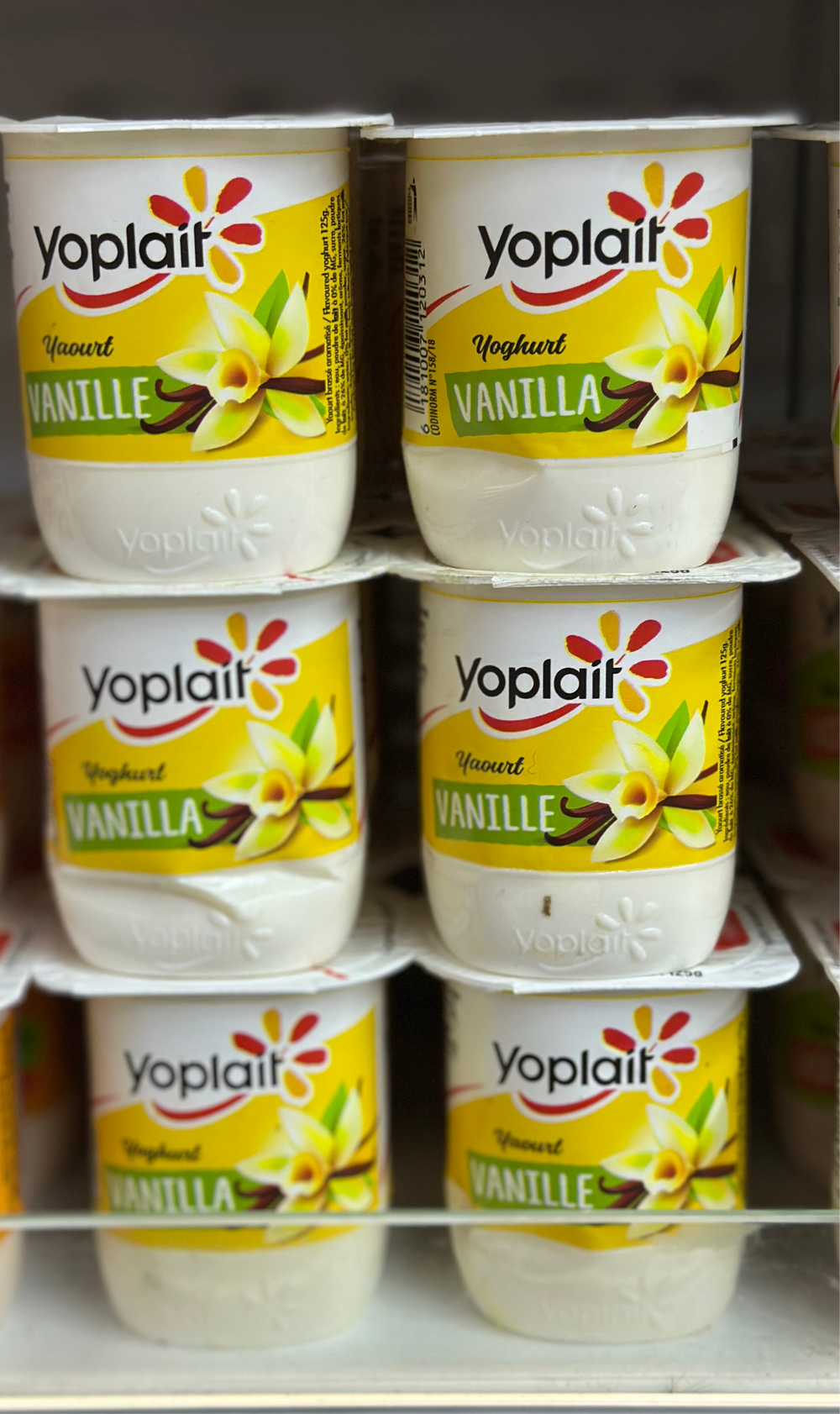 YAOURT YOPLAIT POT VANILLE 125G