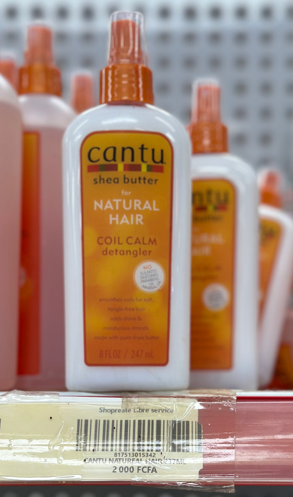 CANTU SHEA BUTTER NATUREL HAIR COIL CALM DETANGLER 247ML