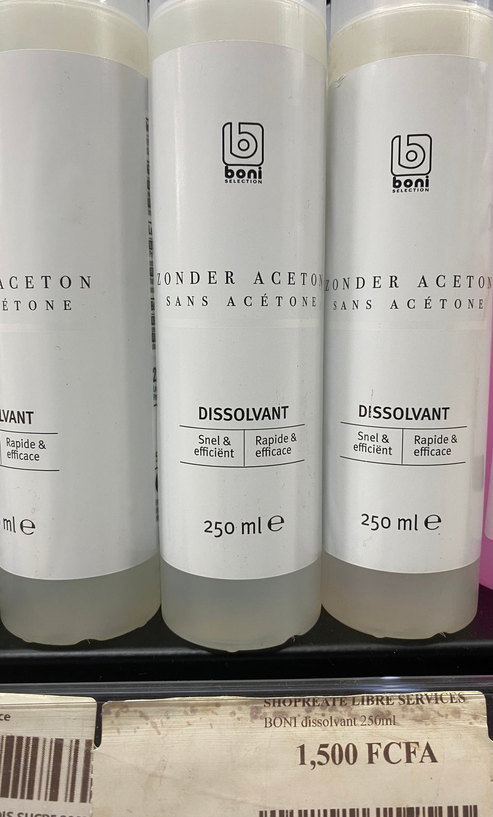 Boni dissolvant 250ml