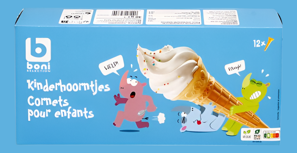 BONI KINDER CORNETS POUR ENFANTS 40G