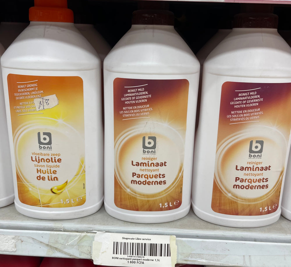 Boni Nettoyant parquets Modernes 1,5L