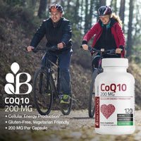 
              Bronson CoQ10 200 MG Haute Puissance Production D'énergie Cellulaire, 60 Capsules Végétariennes 09/2026
            