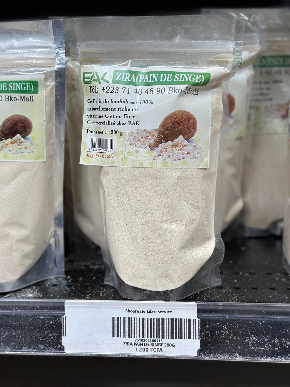 ZIRA PAIN DE SINGE 200G