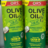 Olive oil Fix it Super hold spray 335ml