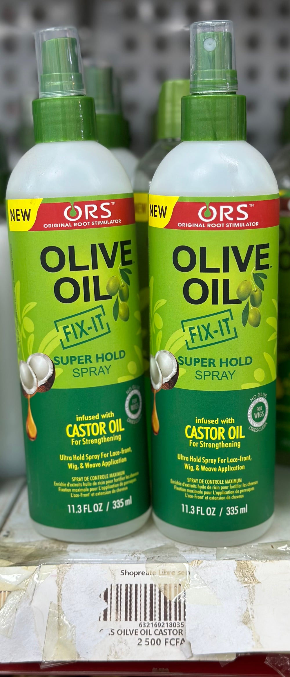 Olive oil Fix it Super hold spray 335ml