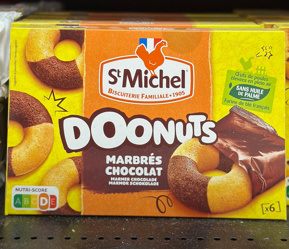 St Michel Doonuts Marbrés Chocolat 180G x6