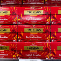 TWININGS OF LONDON ORIGINAL ENGLISH BREAKFAST 25 SACHETS 40G
