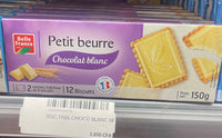 
              Petit beurre Chocolat blanc 150g
            