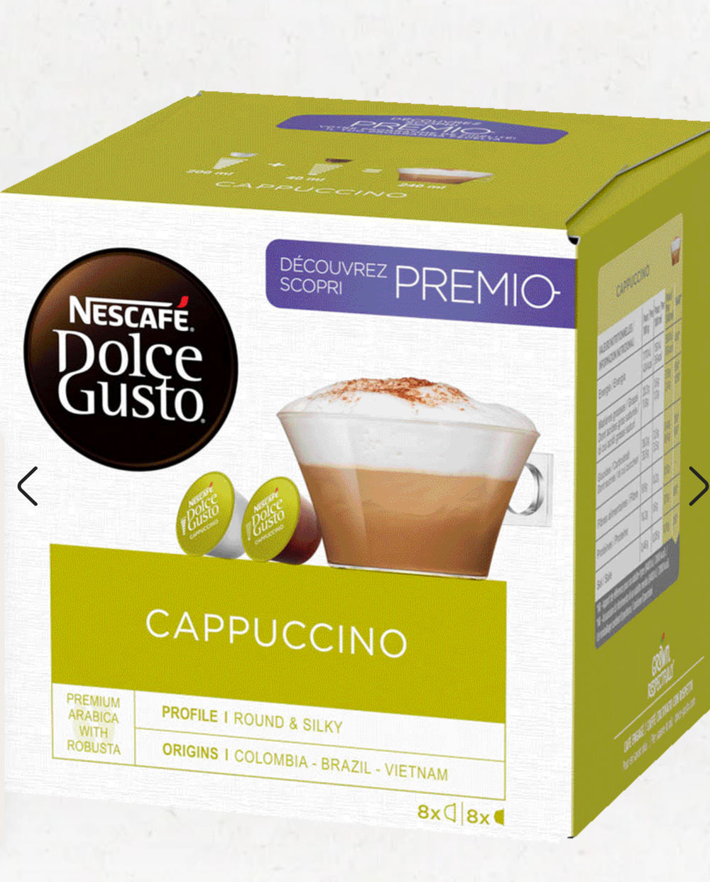 NESCAFÉ Dolce Gusto Cappuccino DLC:12/2025