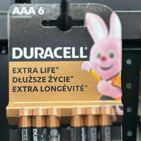 DURACELL EXTRA LIFE AAA6