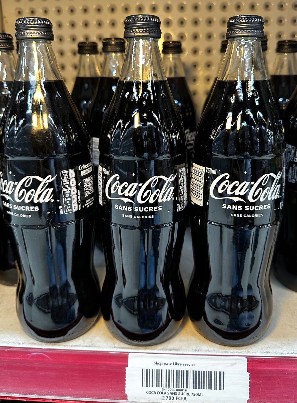 Coca Cola sans Sucre 750ml