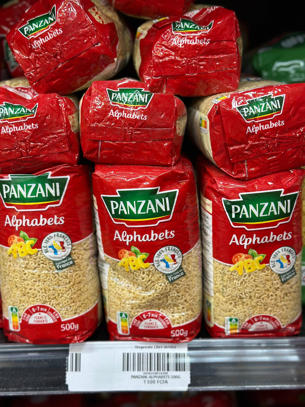 PANZANI-ALPHABETS 500G