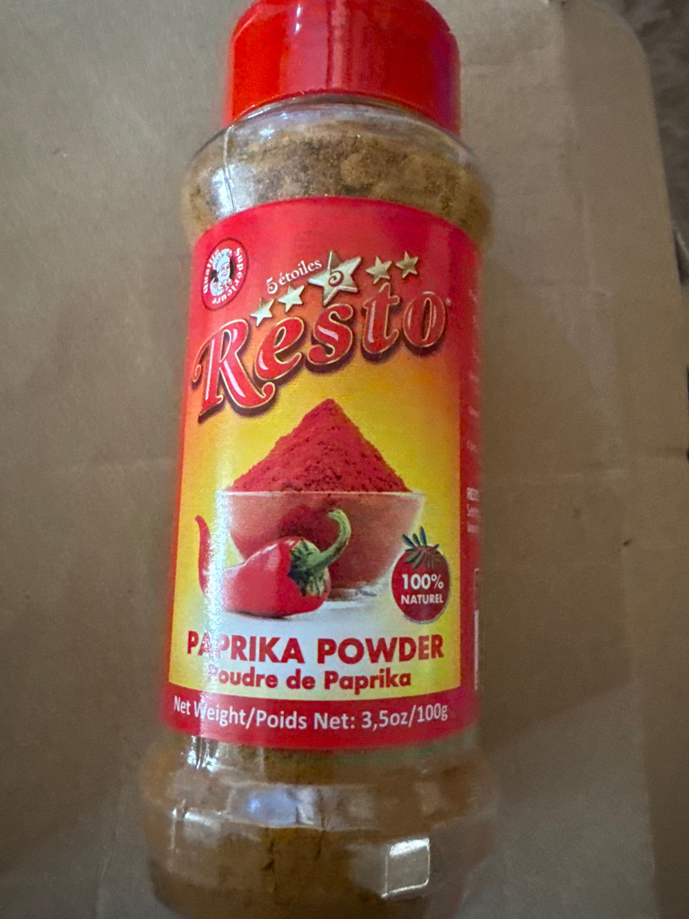 Resto Paprika Powder 100g