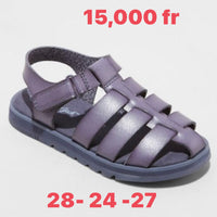 Toddler Yael Fisherman Sandals - Cat & Jack Navy Blue 12T